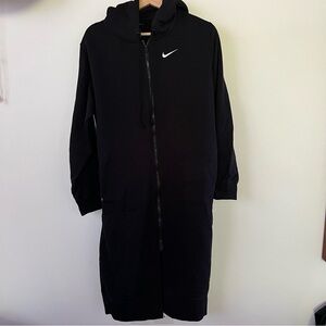 Nike Black Zip-Up Hoodie